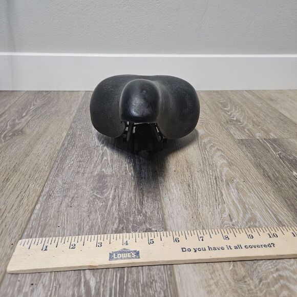 Mongoose Vintage Viscount Saddle Bicycle Seat Black Bike Unisex - Picture 5 of 9